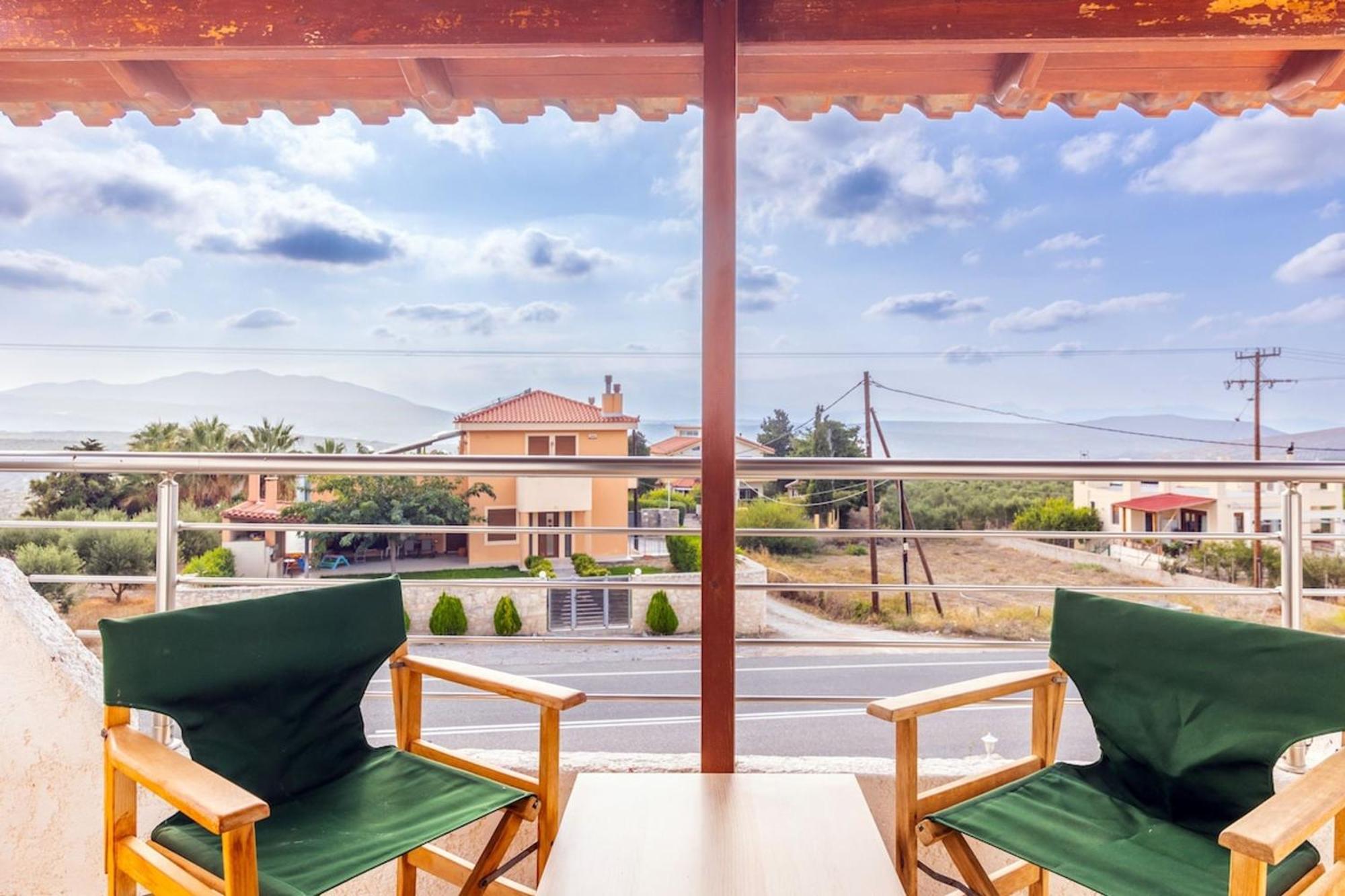 Amazing Villa Chrysanthi With Private Pool In Heraklion Epano Vathia Екстер'єр фото