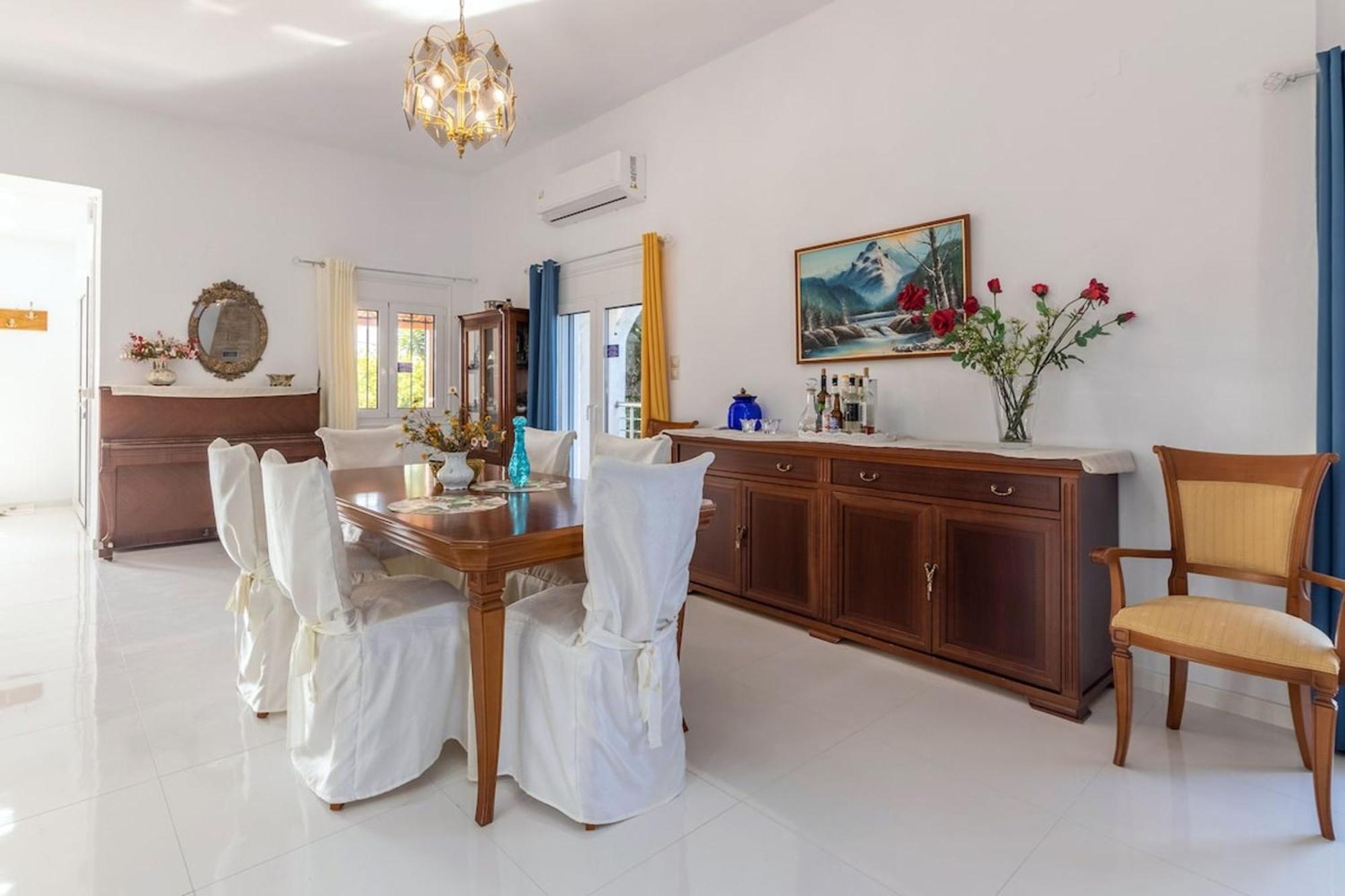 Amazing Villa Chrysanthi With Private Pool In Heraklion Epano Vathia Екстер'єр фото