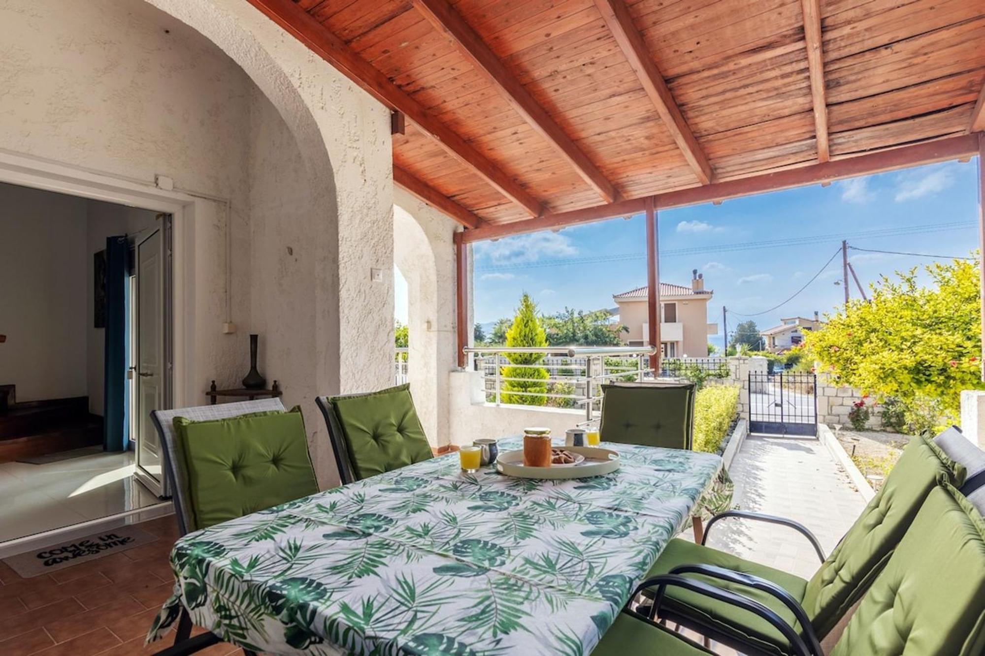 Amazing Villa Chrysanthi With Private Pool In Heraklion Epano Vathia Екстер'єр фото